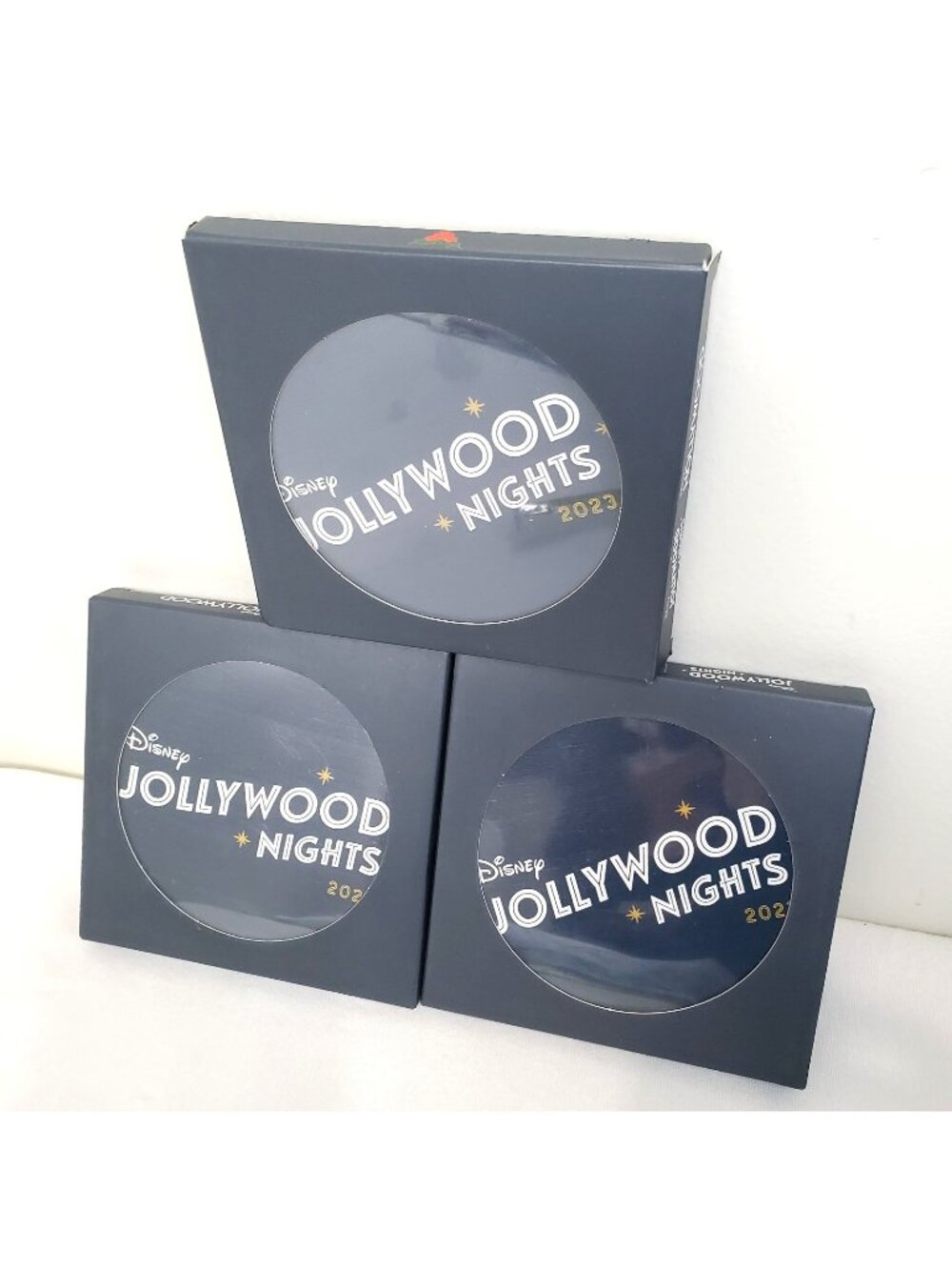 Disney Coaster Set Parks Jollywood Nights 2023 Lot of 3 Hollywood Studios Gift 6
